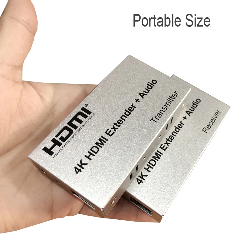 

60 100 HDMI 4K 1080p HDMI TX Cat 5e CAT6 RJ45 Ethernet