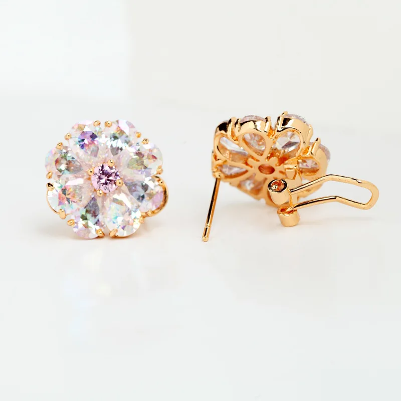 FXLRY модный идеальный украшенная жемчугом Обувь Радуга серьги для женщин Радужный