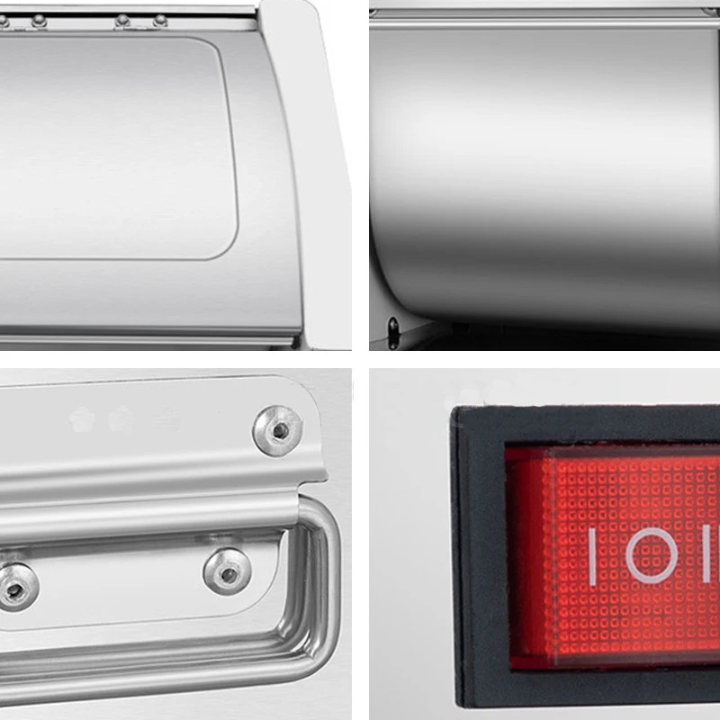 

Household Small Stainless Steel Mixer 220V Desktop Automatic Noodle Kneading Machine Noodle Wonton Paste Kneading Machine XZ-06