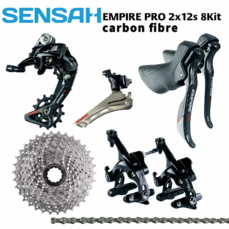 SENSAH EMPIRE PRO 2x12 Speed 24s Road Groupset R/L переключатель передач + R/F переключатели ZRACE
