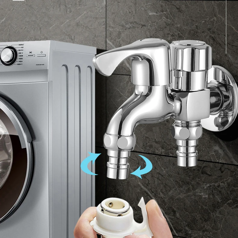 Роскошная домашняя стиральная машина кран для воды настенное крепление покрытие