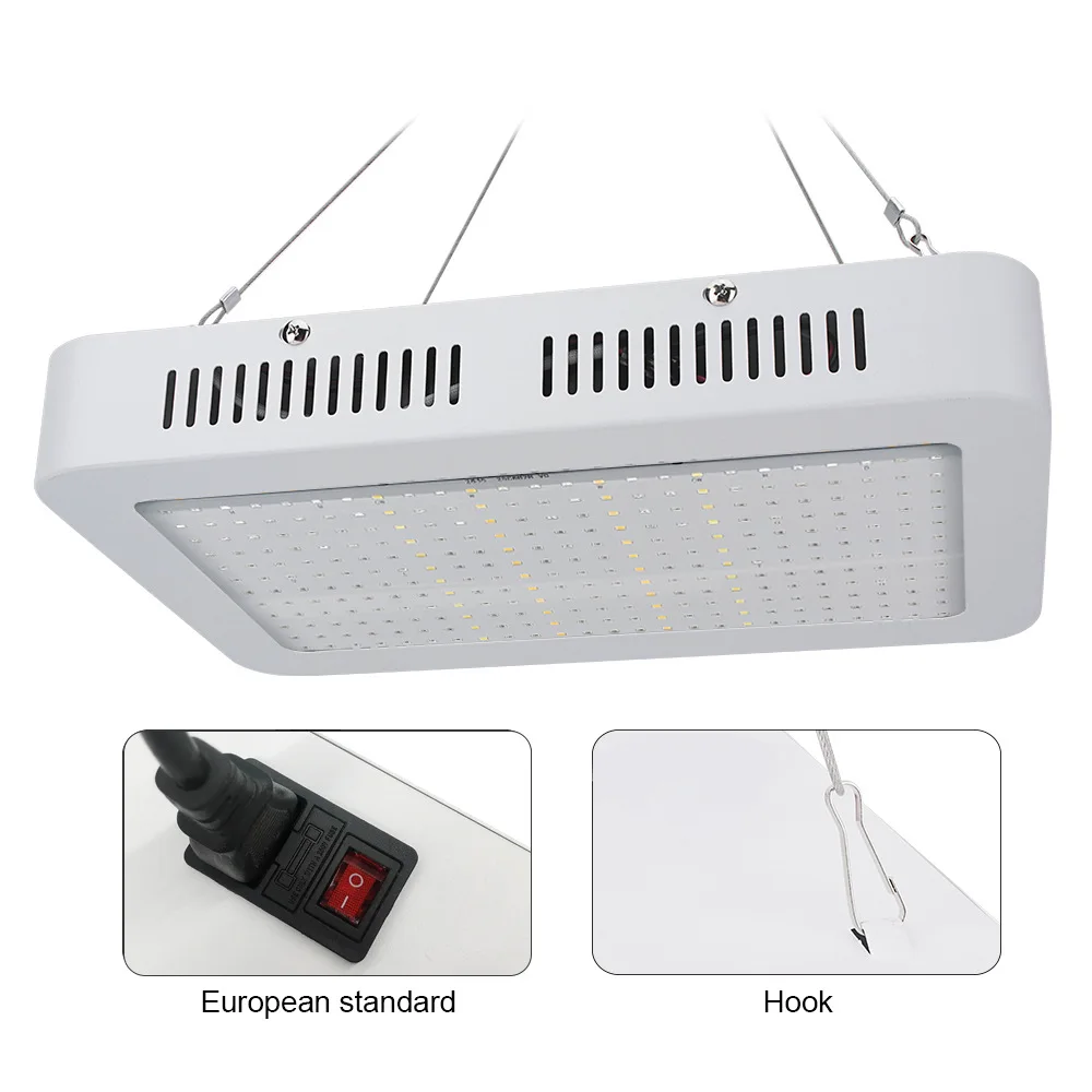 Алмазный Dual чип светодиодная лампа для выращивания растений с широким