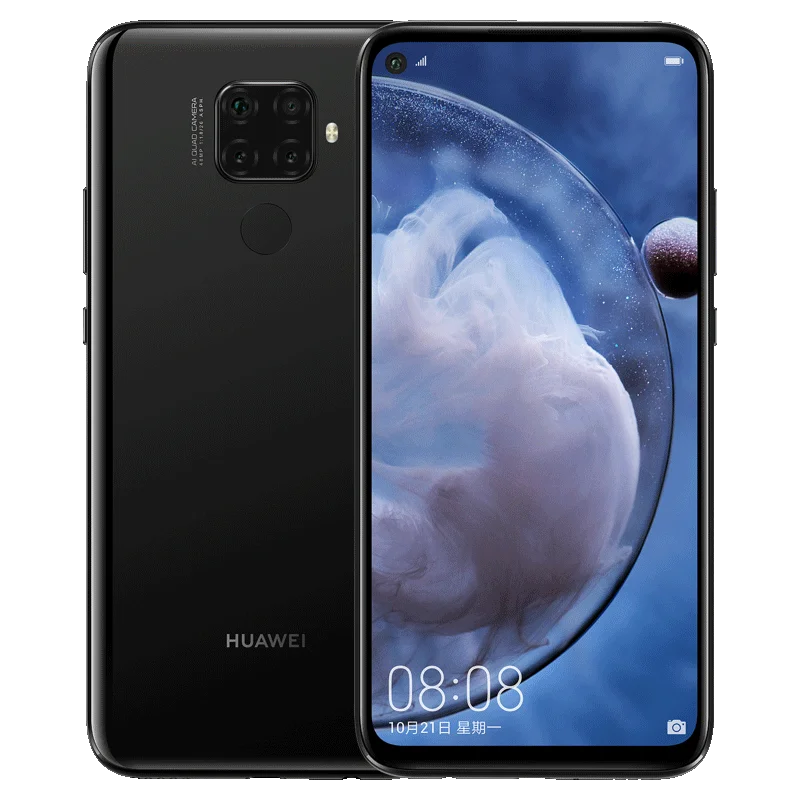 6 26 дюймов оригинал HUAWEI Nova 5z мобильного телефона Гб 64 Kirin 810 Octa Core отпечатков