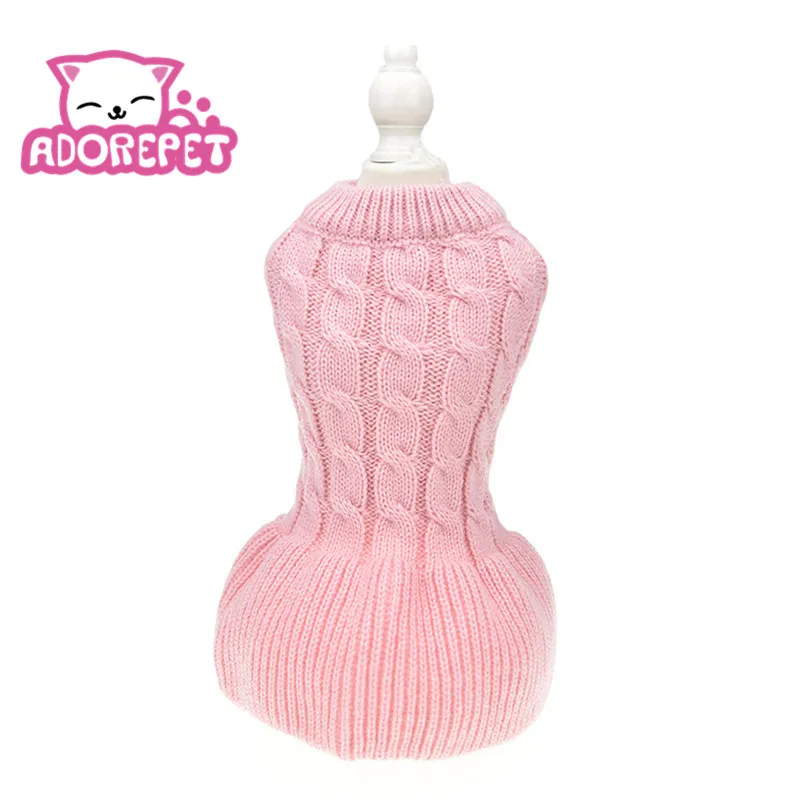 Свитера для домашних животных собаки женское розовое зимнее платье юбка пачка