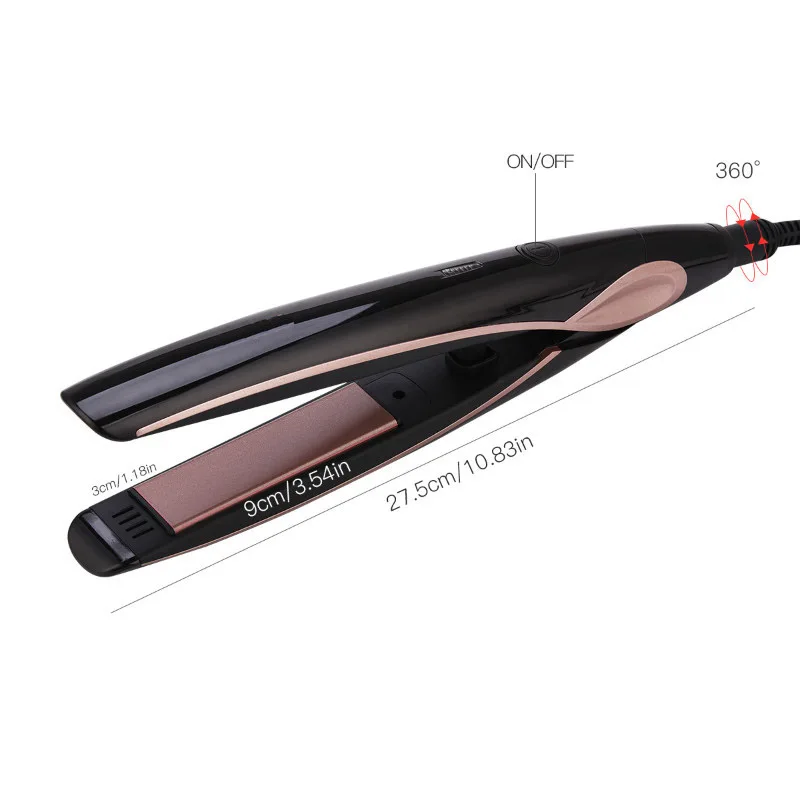 

Hair Straighteners 2 in 1 Ceramic Flat Iron and Curling Iron with LCD Display Straightners Curls Irons