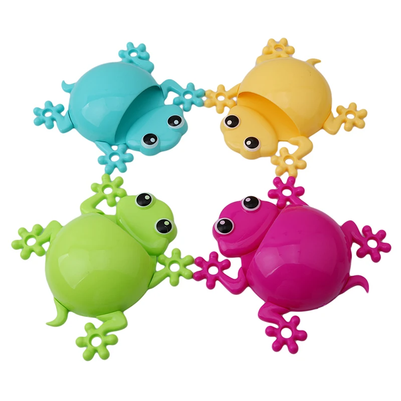 1 шт. силиконовый держатель для зубной щетки в виде лягушки детей семейный набор