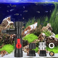 e8bd plastic aquarium water changer faucet type water changer fish tank cleaning tool