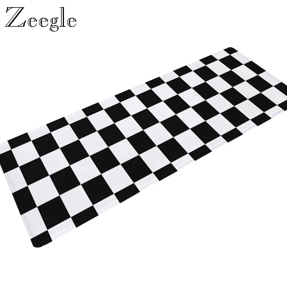 Кухонный ковер Zeegle Rectalgle противоскользящий для ног в прихожей домашний декор