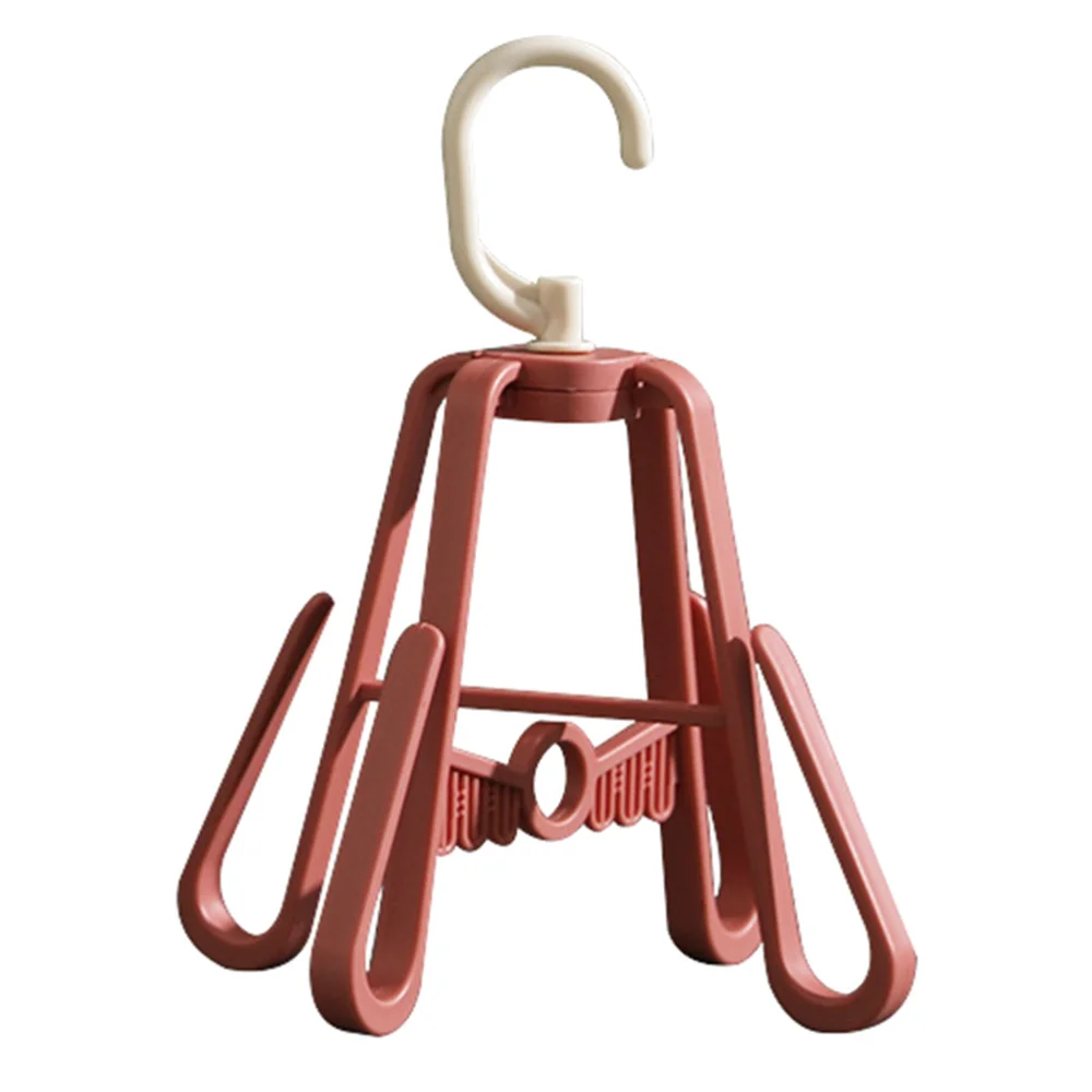 

2Pcs Multi-function Shoes Drying Rack Balcony Shoes Shelf Home Shoes Hanger Red