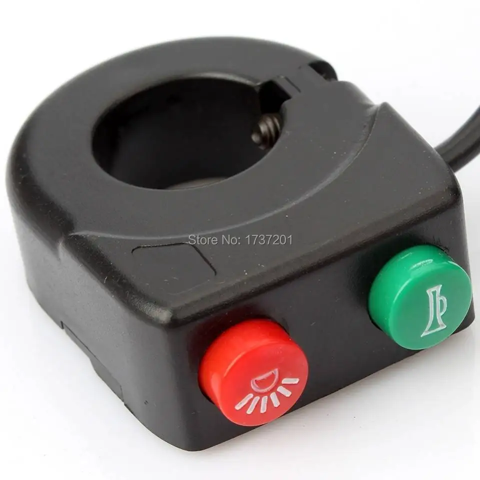 Головной свет переключатель рога для электровелосипеда мотоцикла скутера ATV E