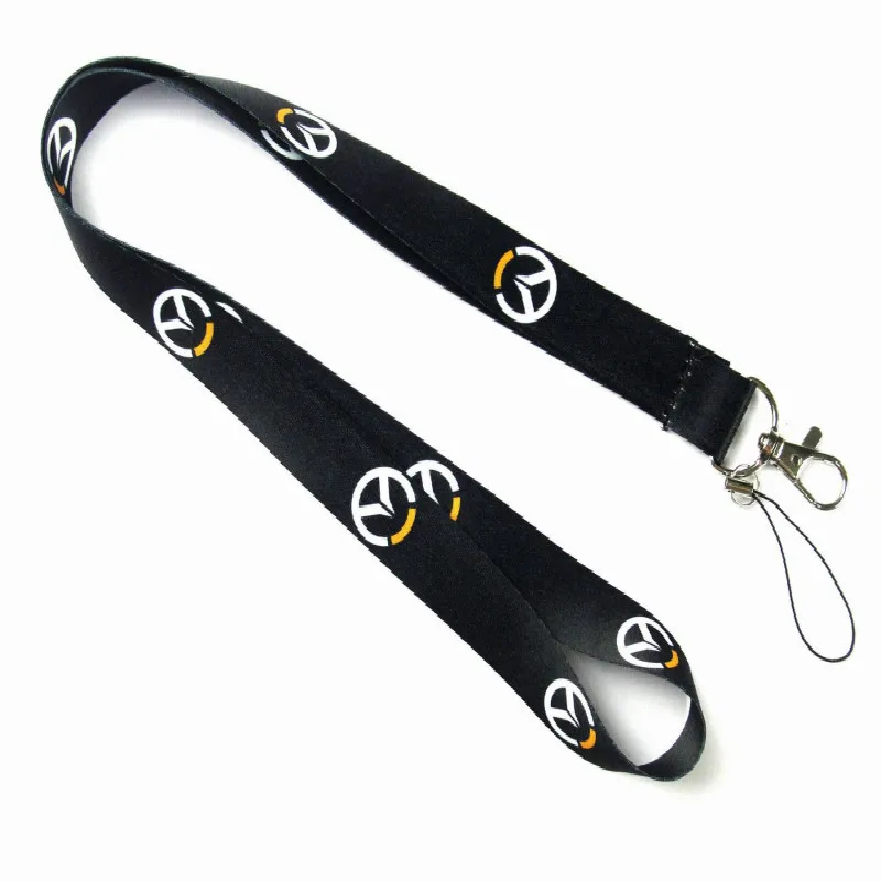 OW Печатный ремешок на шею для ID бейджа Держатель телефона брелок унисекс косплей