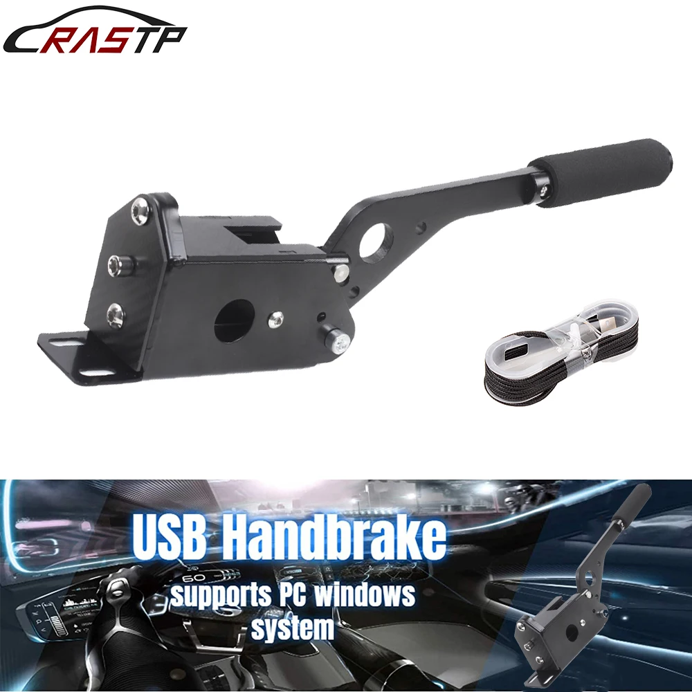 

Brake System Handbrake For Rally For Logitech g29/g27/g25 PC 14bit Hall Sensor USB SIM Racing For Racing Games T300 T500 Black