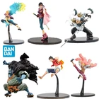 Bandai One Piece Аниме Donquixote Doflamingo Luffy Jinbe Smoker Tashigi фигурка Топ Решающая битва Коллекционная модель подарок