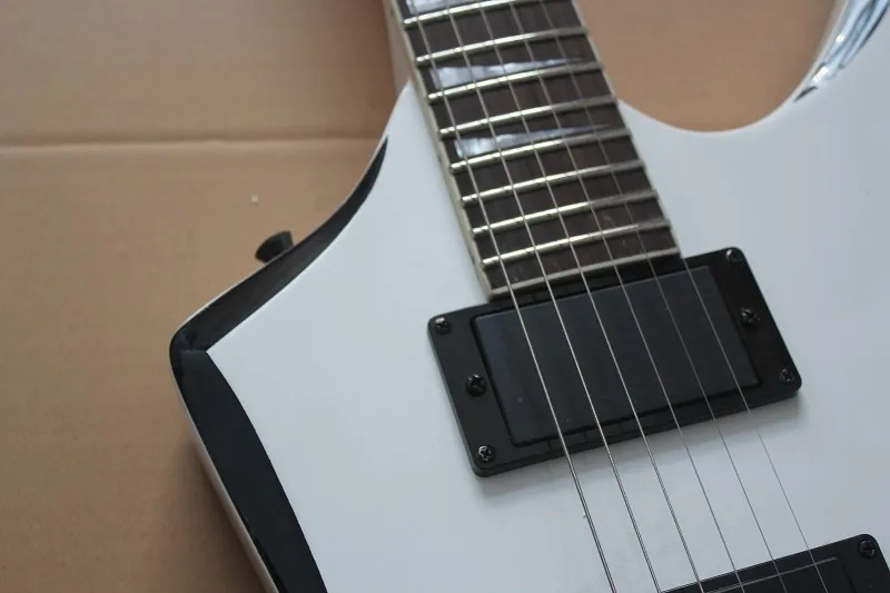 Бесплатная доставка китайский завод гитары на заказ KE2 Келли белая электрогитара