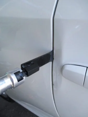 RÉPARATION DE DÉBOSSELAGE SANS PEINTURE OUTILS POUR LA DES BORDS PORTE ET GARDE-ROBE DOMMAG |