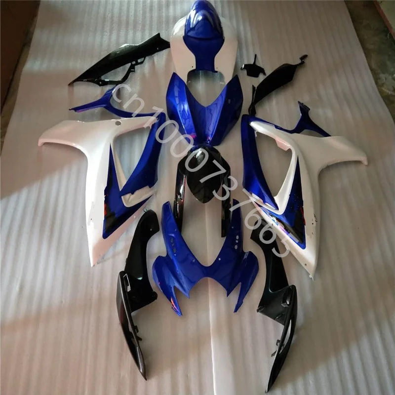 Синий белый черный мотоциклетный рандомный ABS Комплект для литья под давлением