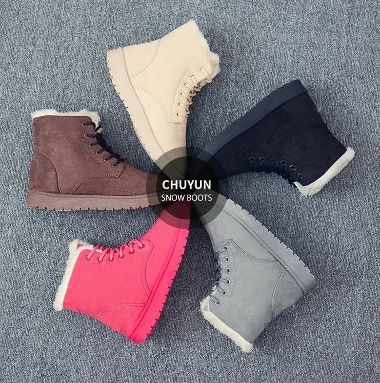 

Women Boots Winter Shoes Woman Super Warm Snow Boots Women Ankle Boots For Female Winter Shoes Botas Mujer Plush Booties