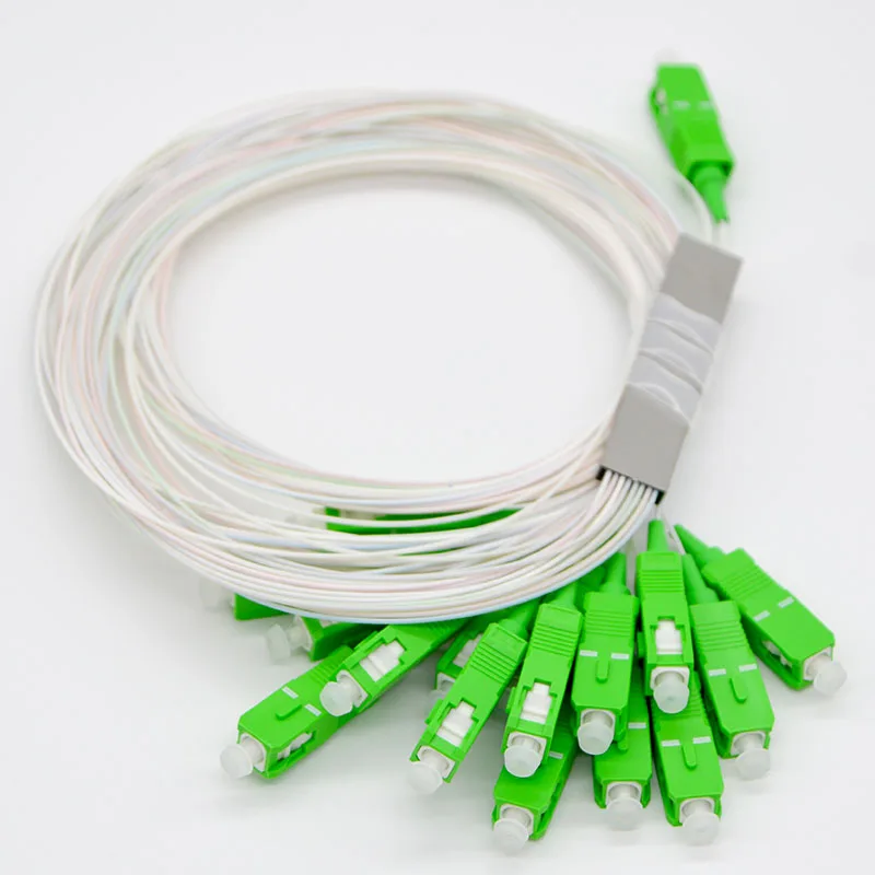 Новый оптоволоконный коннектор 0 9 мм одномодовый SC/APC 1:16 PLC блокирующий оптовый