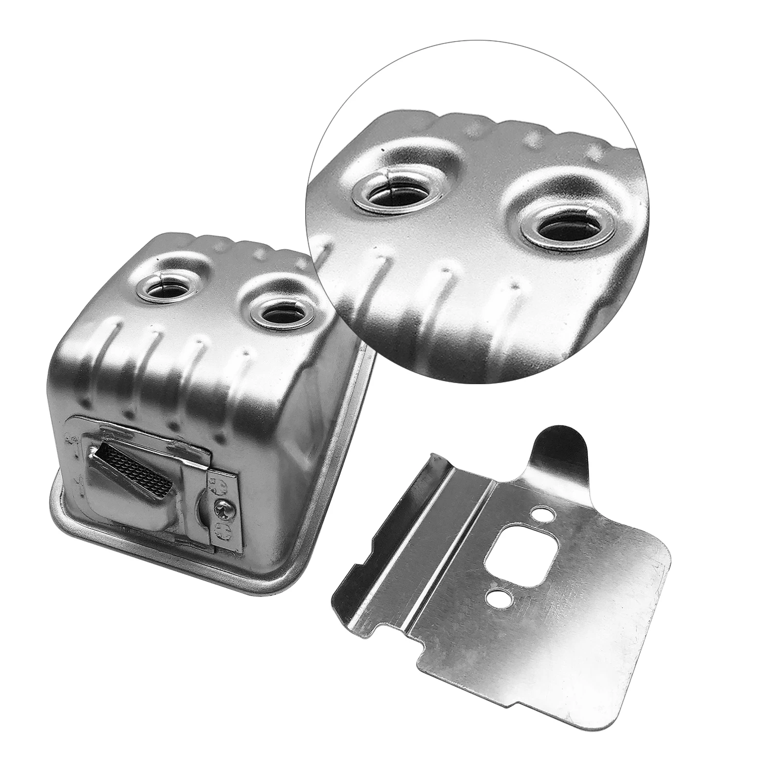 

Exhaust Muffler w/ Heat Shield For Husqvarna 435E 440 445 Chainsaw 544147702