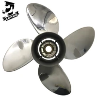 captain propeller 13x19 fit 4 blade yamaha outboard engines f75 80hp 85hp 90hp f90 f100 stainless steel 15 tooth spline rh