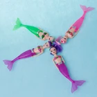 Новая игрушка-хвост ручной работы, водонепроницаемые светодиодный куклы, подарки для девочек и детей