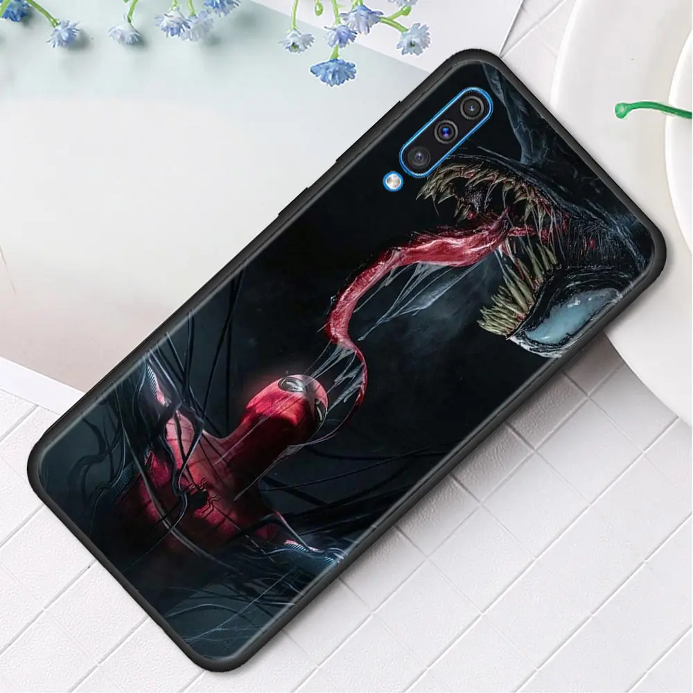 Venom MARVEL Phone Case For Xiaomi Redmi Note 11 10 9 9s 9T 8 8T 7 Pro Max 5G Cover For Redmi K40 9 9A 9C 9T Silicone Shell