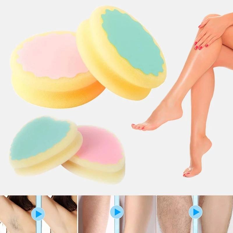 

Popular Magic Painless Hair Removal Depilation Sponge Pad Remove Hair Remover Women Hair Remover Sponge Effective Skin Care