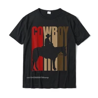 cowboy rodeo cow horse yeehaw novelty vintage retro t shirt t shirt tshirts tops tees hip hop cotton design birthday youth