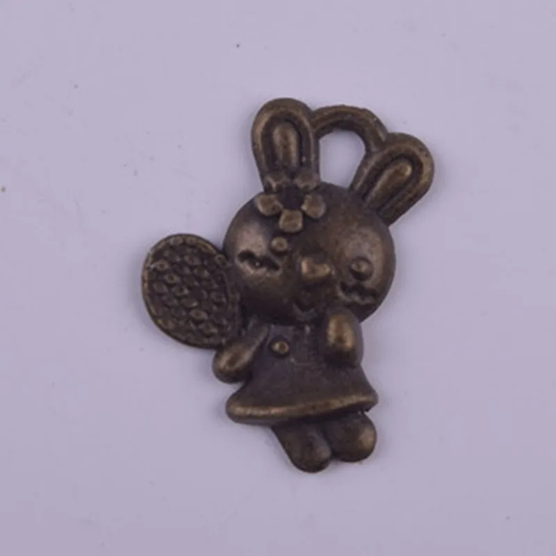 

50 шт./лот античные бронзовые Мультяшные Подвески фурнитура для изготовления ювелирных изделий Аксессуары из сплава оптовая продажа
