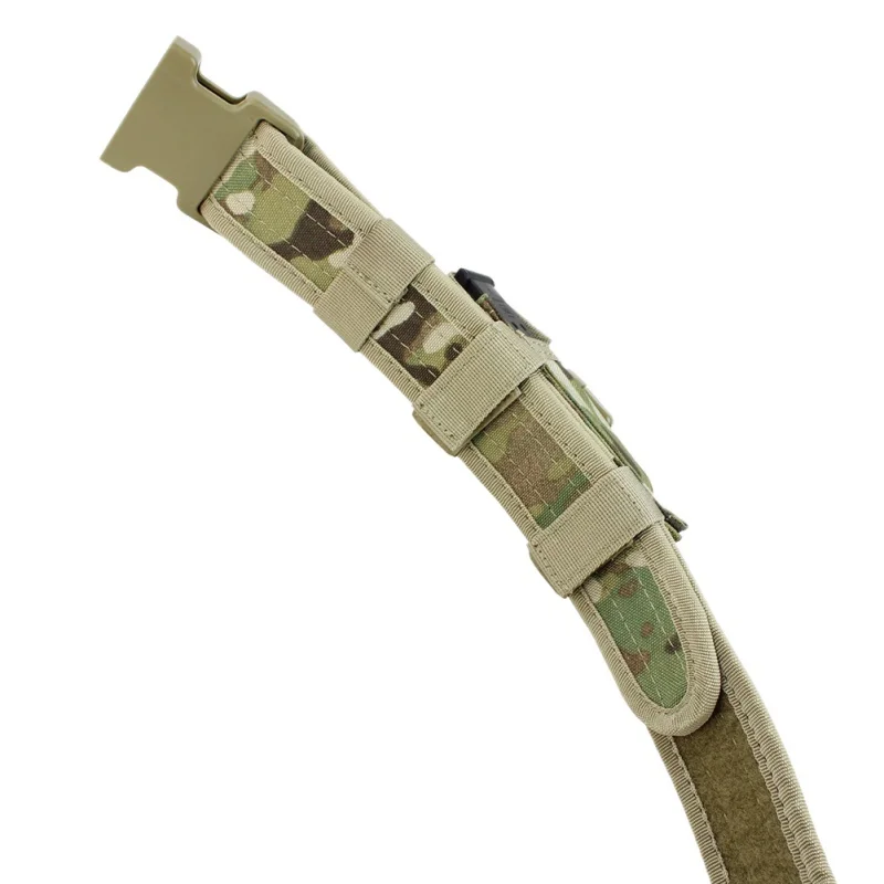 

Multi-functional Tactical Belt Military Tactical Unisex Durable Canvas Belt Hunting Material Outdoor Utility Camping