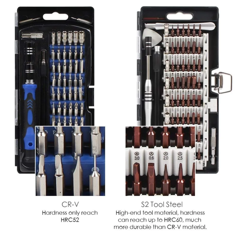 Набор Магнитных прецизионных отверток 60 в 1 набор инструментов для ремонта