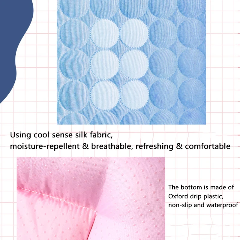 Охлаждающий летний коврик для собак льда коврики сна кошек домашних питомцев