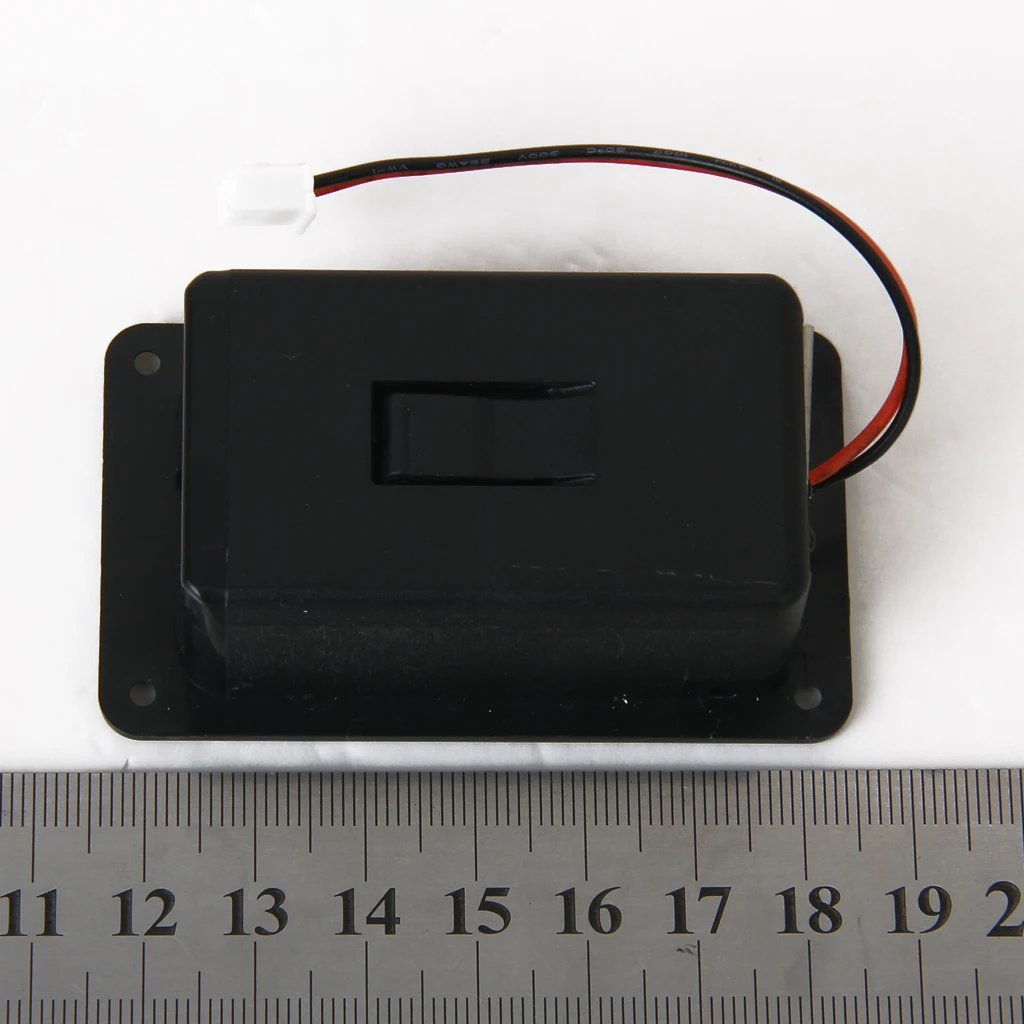 

5x 9V Battery Case Cover Holder for Guitar Bass Pickup Black