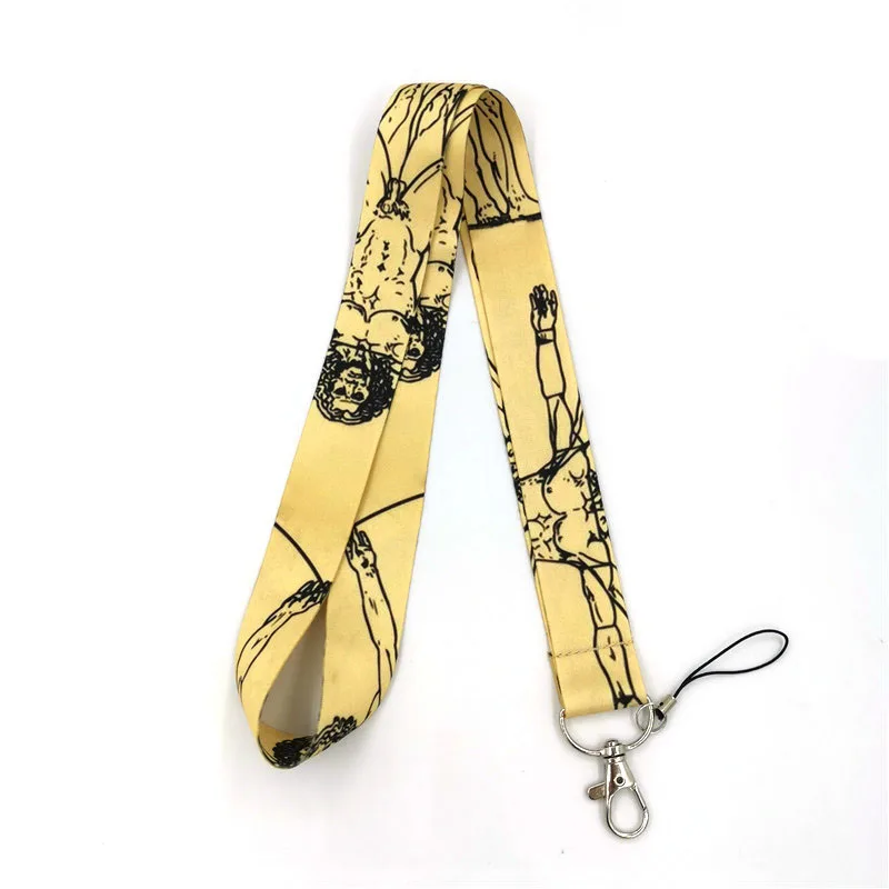 

Da Vinci Uomo vitruviano painting Neck Strap Lanyard keychain Mobile Phone ID Badge Holder Rope Key Chain Keyring Accessory Gift