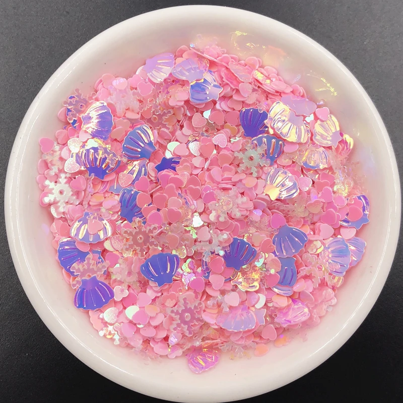 

10g/Lot Pink Mix Variety Shapes Sequins DIY 3D Nails Art Manicure Paillettes Wedding Decoration Craft Lentejuelas Accessories