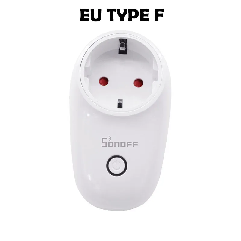Sonoff S26 WiFi умная розетка США/ЕС/Великобритания беспроводной штекер розетка умный дом переключатель работа с Alexa Google Assistant смартфон