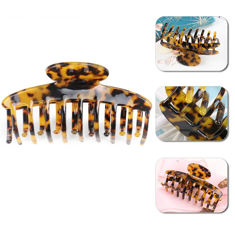 

Brand New Hair Jaw Elegant Hair Claw For Women Charming Prom Hair Accessories Acetate Hair Clips