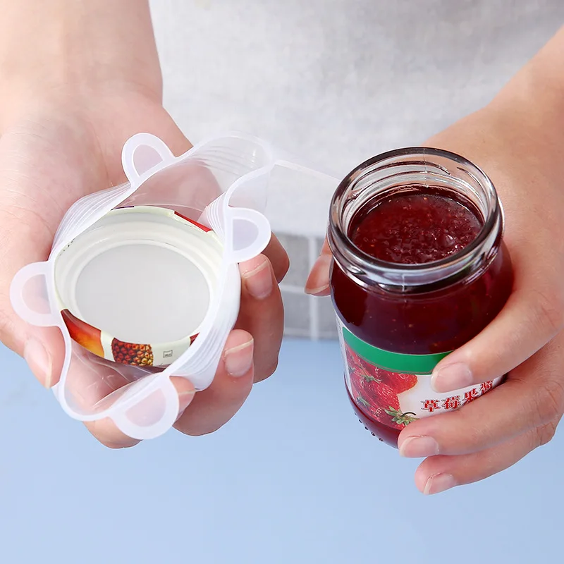 6 шт. силиконовые растягивающиеся крышки для кастрюль|Крышки посуды| |