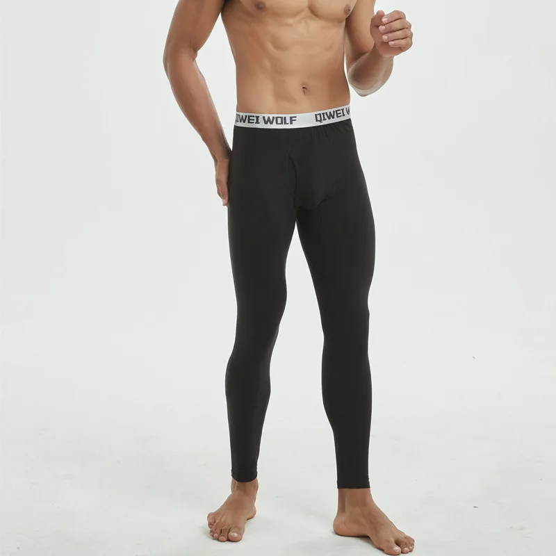 Мужское термобелье Fanceey длинные кальсоны мужские теплые леггинсы брюки оптовая