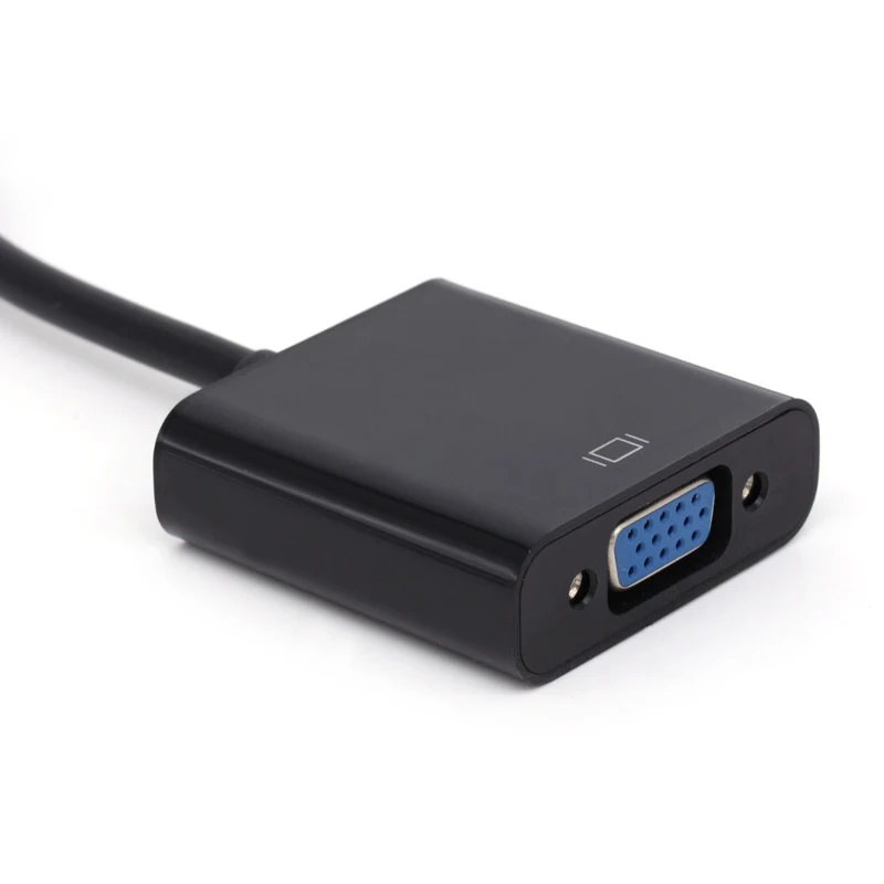 6 шт. DP to VGA Кабель переходник Male DisplayPort Женский кабель адаптер конвертер для