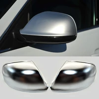 matte silver mirror cover for audi q5 2009 2015 q7 2009 2017 car side wing replacement with or without auxiliary device