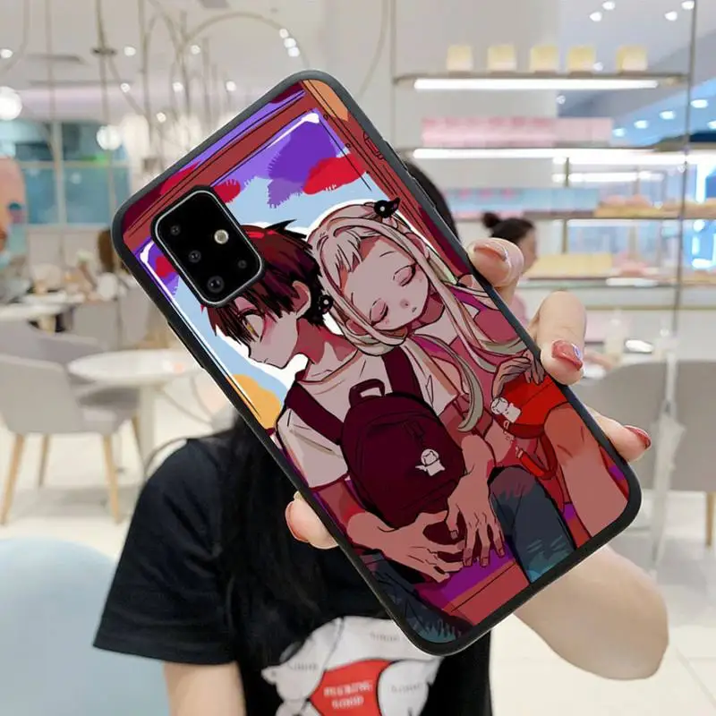 

FHNBLJ Anime Toilet-Bound Hanako-kun Phone Case For Samsung A6 A7 A8 A10 A11 A20 A21 A30 A31 A40 A50 A70 A80 A91 Plus S E Cover