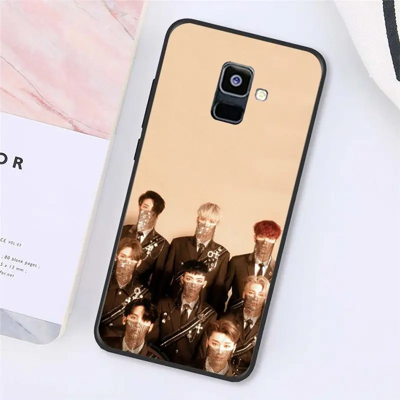 

Maiyaca ATEEZ HongJoong SeongHWA Phone Case For Samsung Galaxy A7 A50 A70 A40 A20 A30 A8 A6 A8 Plus A9 A71 A51