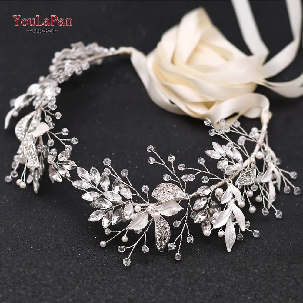 TOPQUEEN SH272 Wedding Sash Bridal Belts Floral Rhinestone Flower Girl Crystal Belt for Formal Dress | Свадьбы и торжества