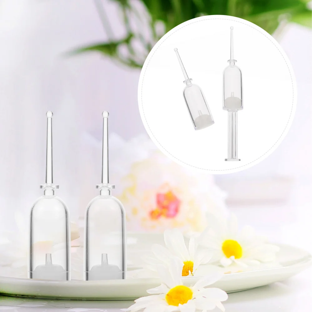 

1Set 5ml Mini Syringe Shaped Lotion Tubes Practical Reusable Bottle with Pullers