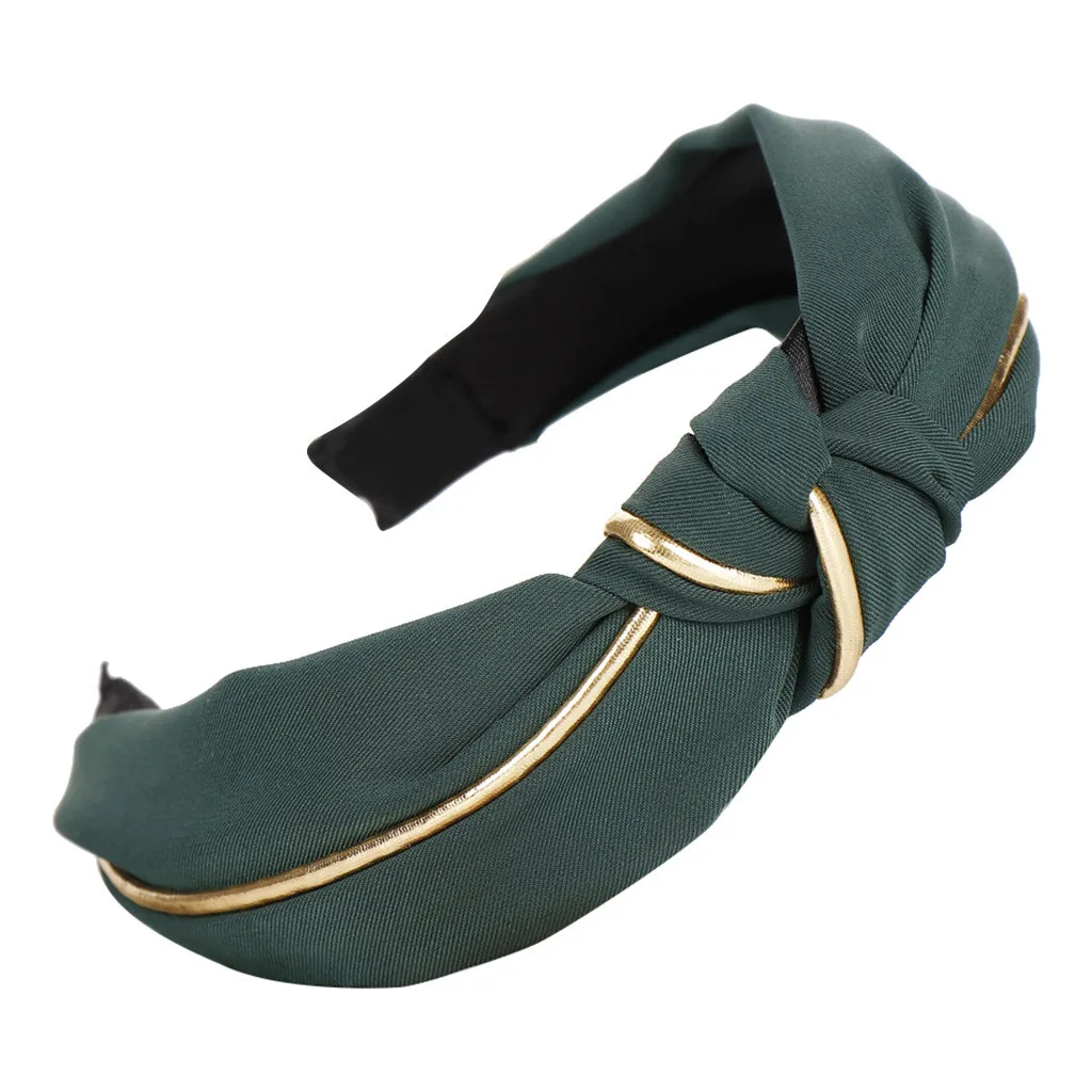 Ободок для волос женский с бантом ширина в повседневном стиле простое милое