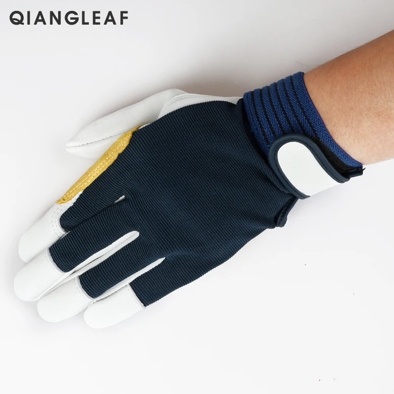 Перчатки QIANGLEAF мужские из овечьей кожи | Безопасность и защита