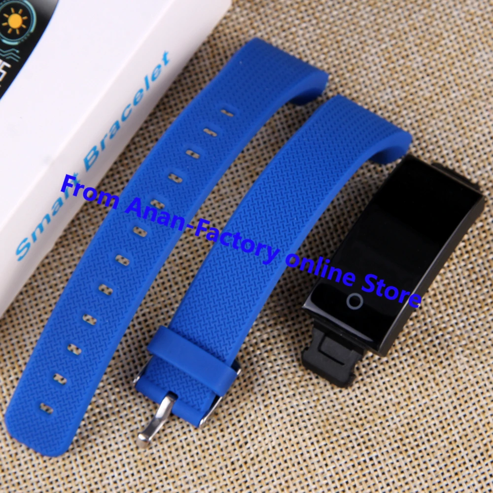 QW18 умный Браслет IP68 Водонепроницаемый Smartband монитор сердечного ритма во время сна спортивный Шагомер фитнес-трекер Bluetooth Smartwatch