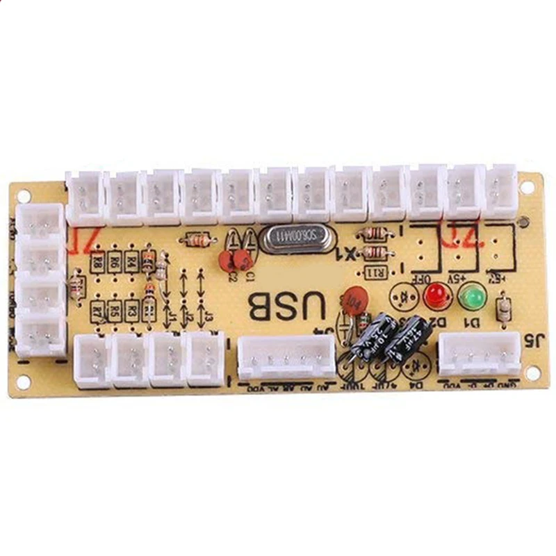 Zero Delay аркадная игра Usb энкодер ПК для джойстика Mame & Raspberry Pi Retropie Projects Sanwa