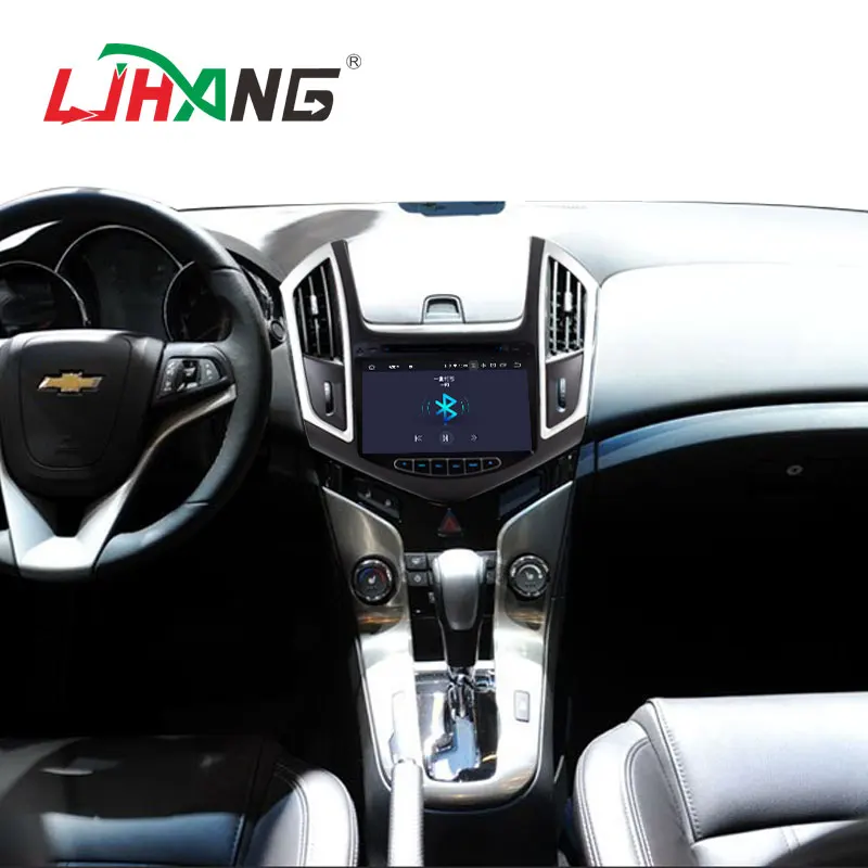 Автомобильный мультимедийный DVD-плеер LJHANG 8 дюймов Android 10 для CHEVROLET CRUZE 2013 2014 2015 2 Din